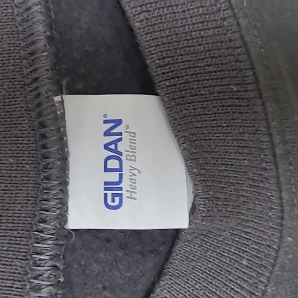 'The Goat' Screenprint On Gildan Heavy Blend Sweatshirt Size Large EUC - Picture 7 of 8